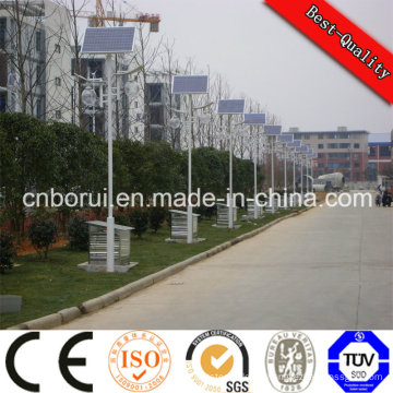 La venta superior de China 30W 40W 60W 80W 100W LED lámpara enciende la luz de calle solar al aire libre del precio